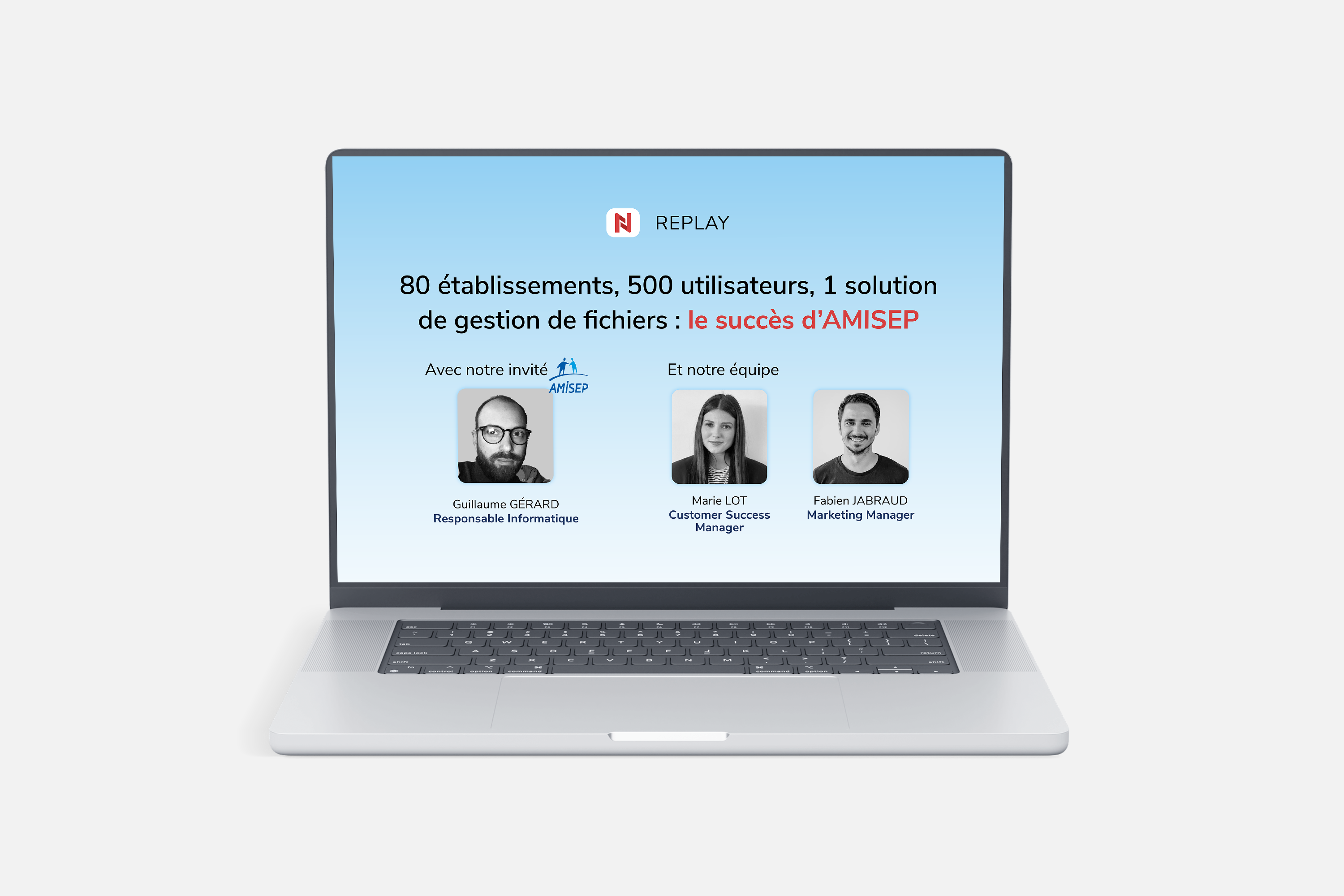 Webinaire AMISEP : 500 collaborateurs, 80 établissements, 1 solution de gestion