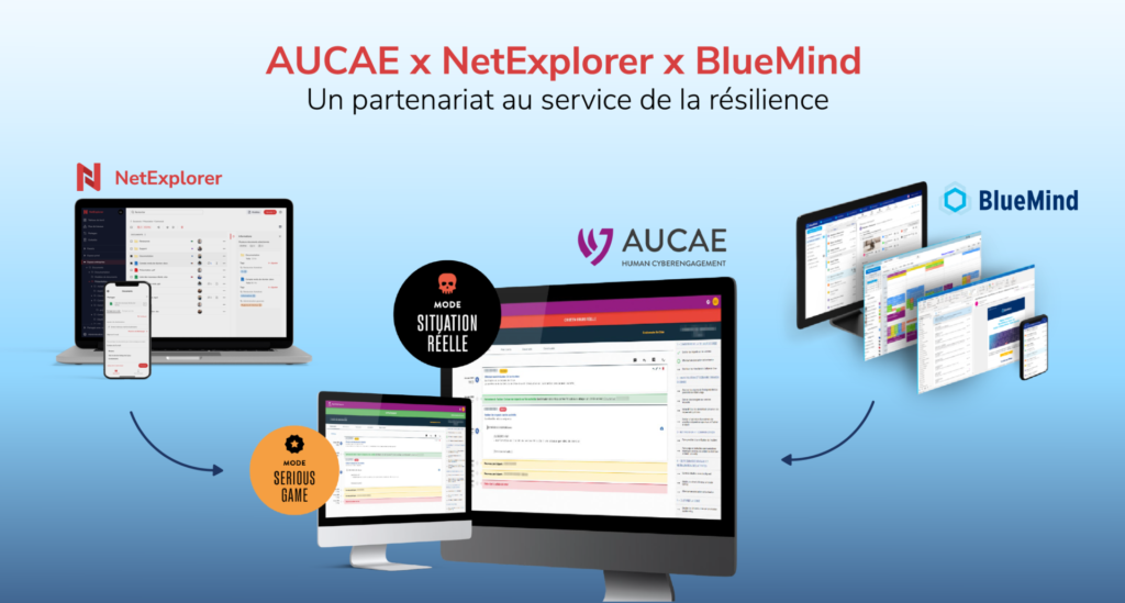 Partenariat AUCAE, BlueMind et NetExplorer